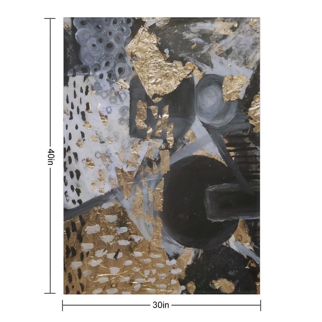 Черное Золото Плед одеяла и пледы Гигантский Диван Зимние кровати Полярные Одеяла