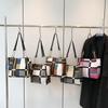 Women's New Style Atmospheric Contrasting Plaid Women's Bag Large Capacity European and American Casual Shoulder Bag Crossbody Bag Trendy
