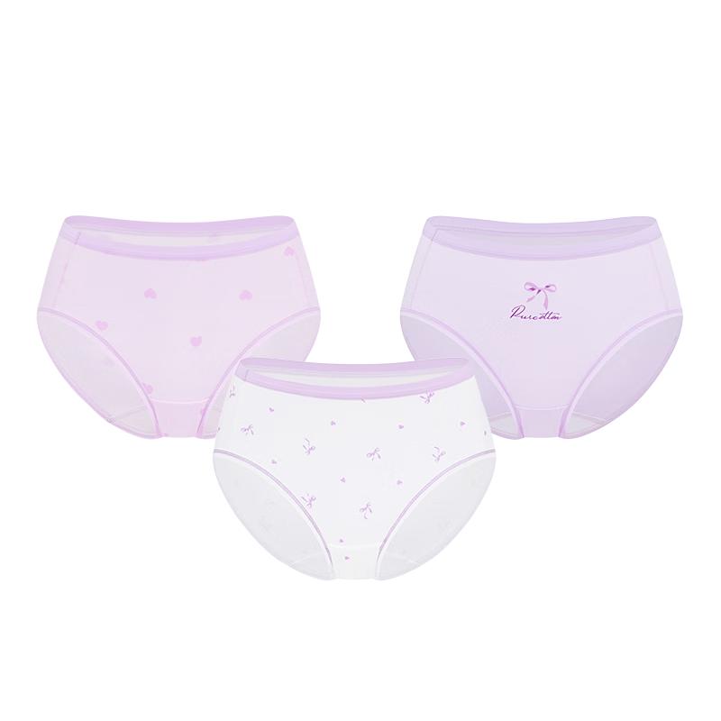 Cotton Republic Women's Printed Cotton Briefs (3-Pack)