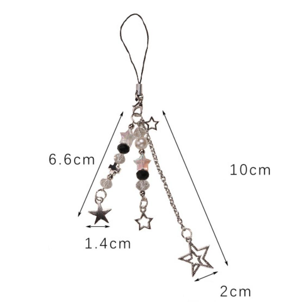 Stylish Lanyard Y2K Phone Chain Key Chains Y2k Earphone Case Pendant  Bag Decoration