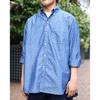 Б/у [Новый] BEAMS PLUS B.D. Принт индиго из шамбре: XL