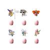 30pcs Digital Monster Party Supplies Include a Banner, Cake Toppers, Balloons