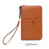 New Passport Bag Long Zipper Passport Clip Multifunctional Travel Storage Document Bag