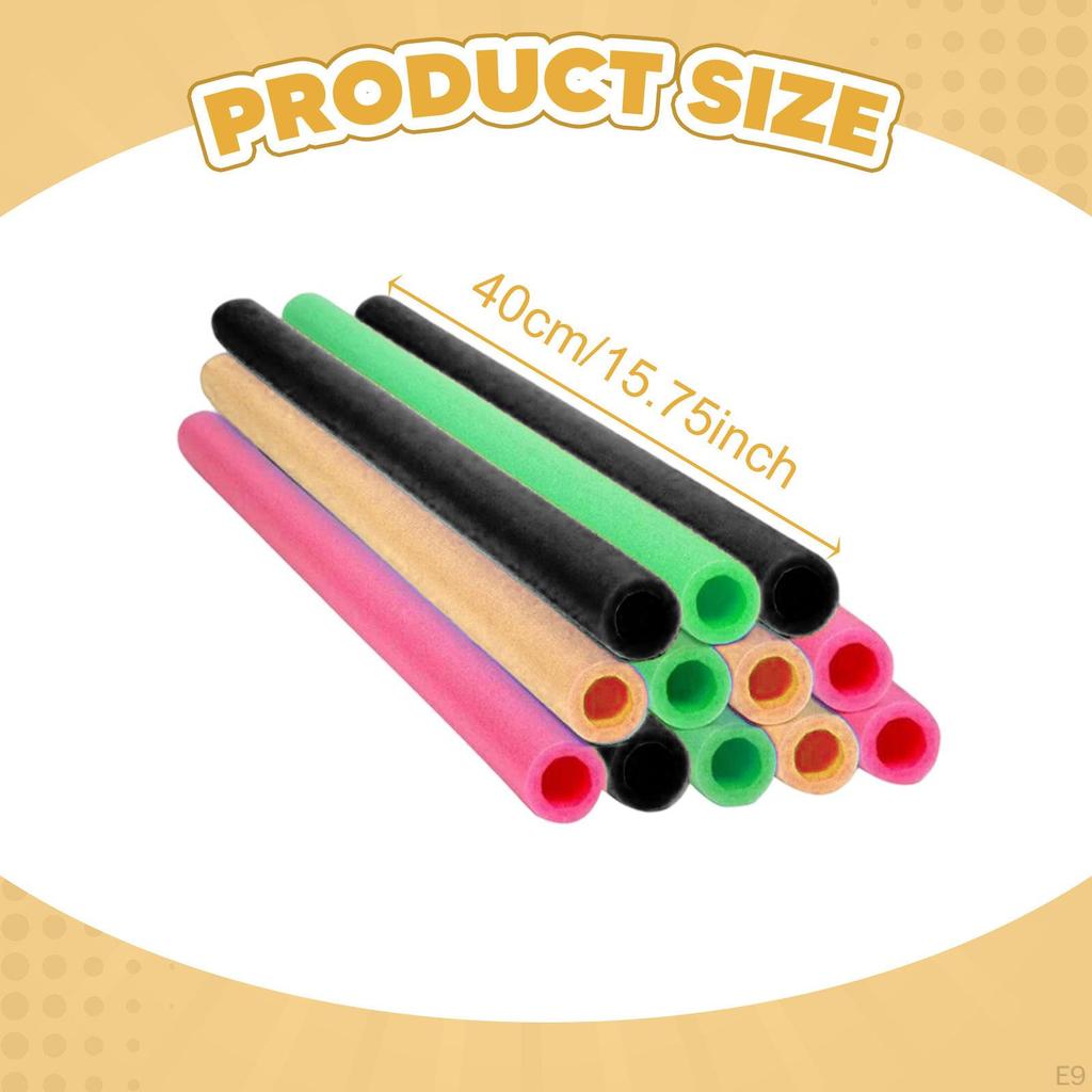 12 Поролоновых чехлов для батутных стоек, Легкая набивка и Садовые аксессуары