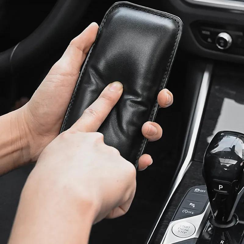 For Car Door Armrest Car Knee Cushion Soft Elbow Pad Pillow Auto Console Leg Cushion Exquisite Automobile Interior Accessories
