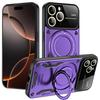 Для iPhone 17 Pro Max Air Магнитное Кольцо Стенд Чехлы Для iPhone 16 13 12 11 Pro Max 15 14 Plus Для Magsafe Ударопрочный Чехол для Телефона