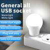 Fonken Portable USB Light Plug Book Light LED Lamp USB Book Lamp LED Eye Protection Light Mini Night Light