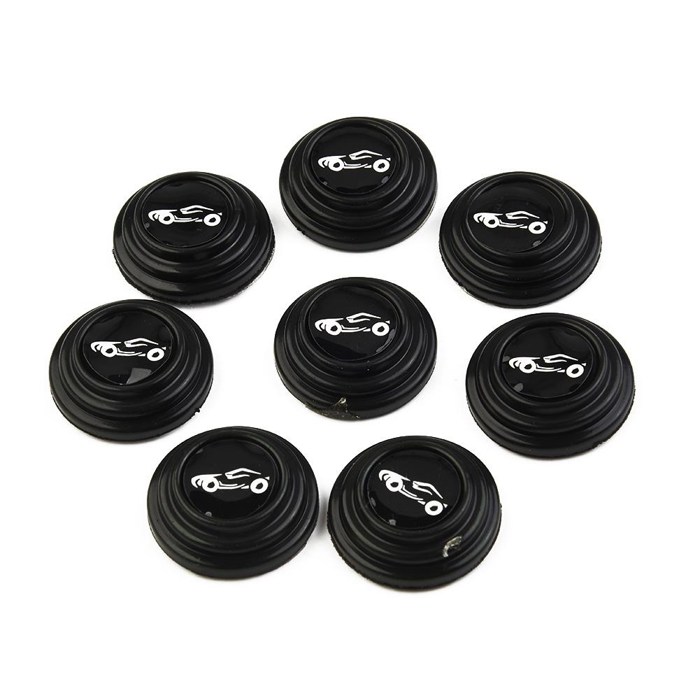 Door Anti-Collision Pad 12 PCS 2.8cm/1.10 Inch Accessories Black