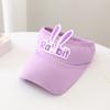 Children's hats for boys and girls, new sun protection, cute cartoon, summer outdoor UV protection, large brim sun hat