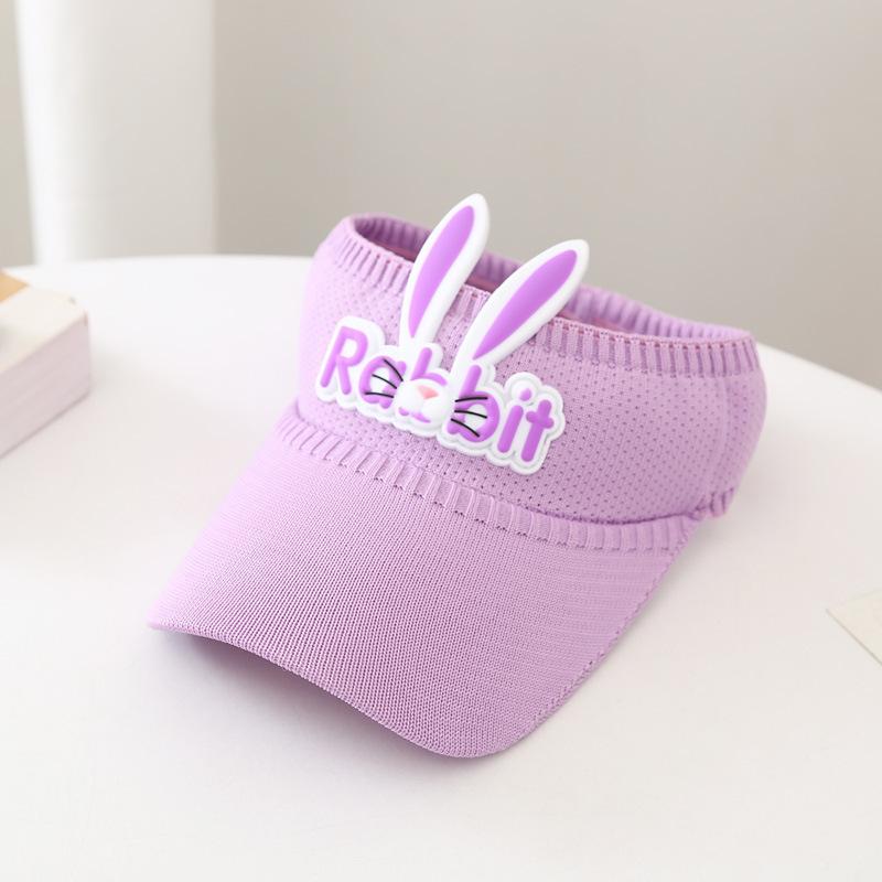 Children's hats for boys and girls, new sun protection, cute cartoon, summer outdoor UV protection, large brim sun hat