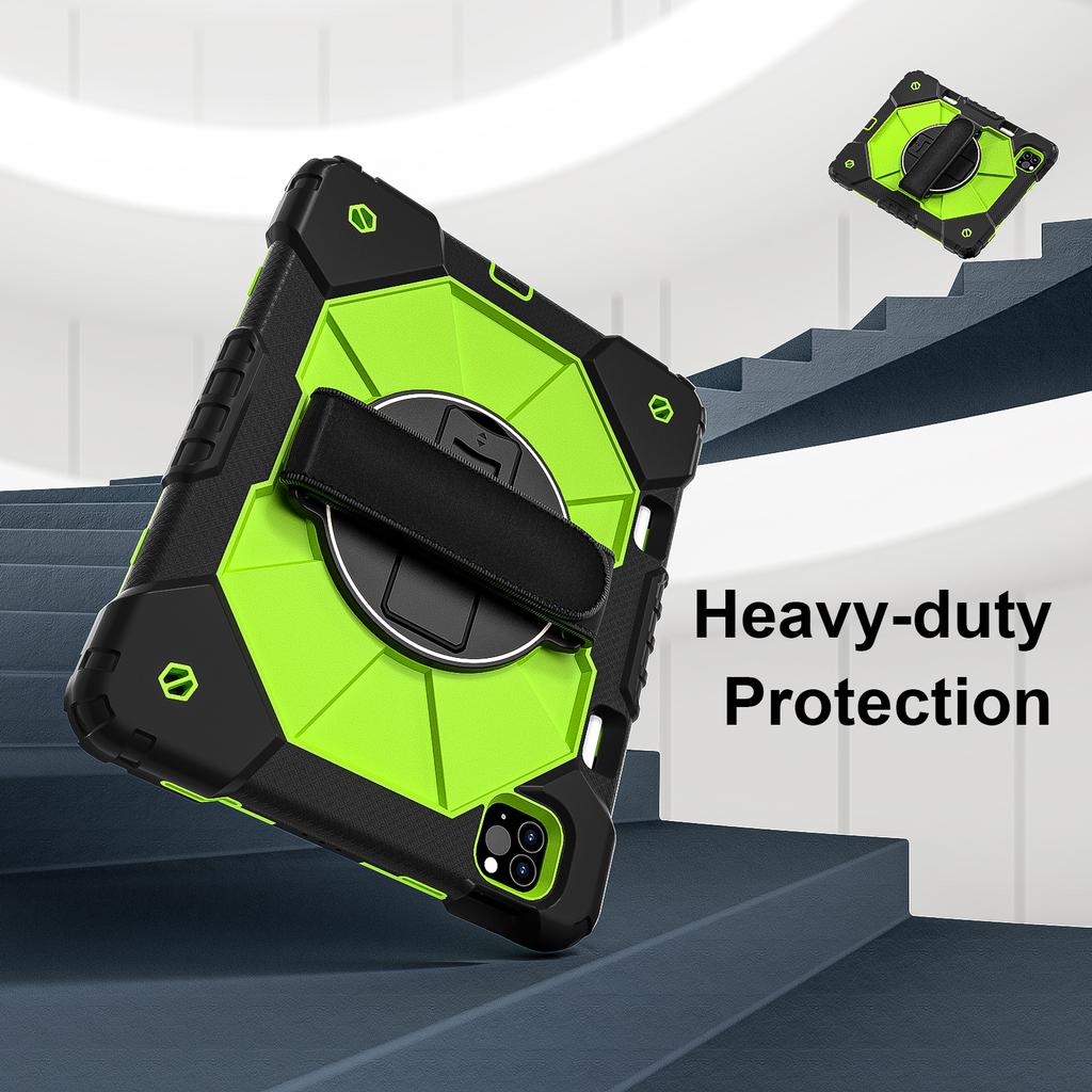 Круговая защита на 360 градусов! Многофункциональный чехол для планшета Apple iPad Pro 11 (2021), iPad Pro (11 дюймов, 3-е поколение), (А2301, А2459, А2460)