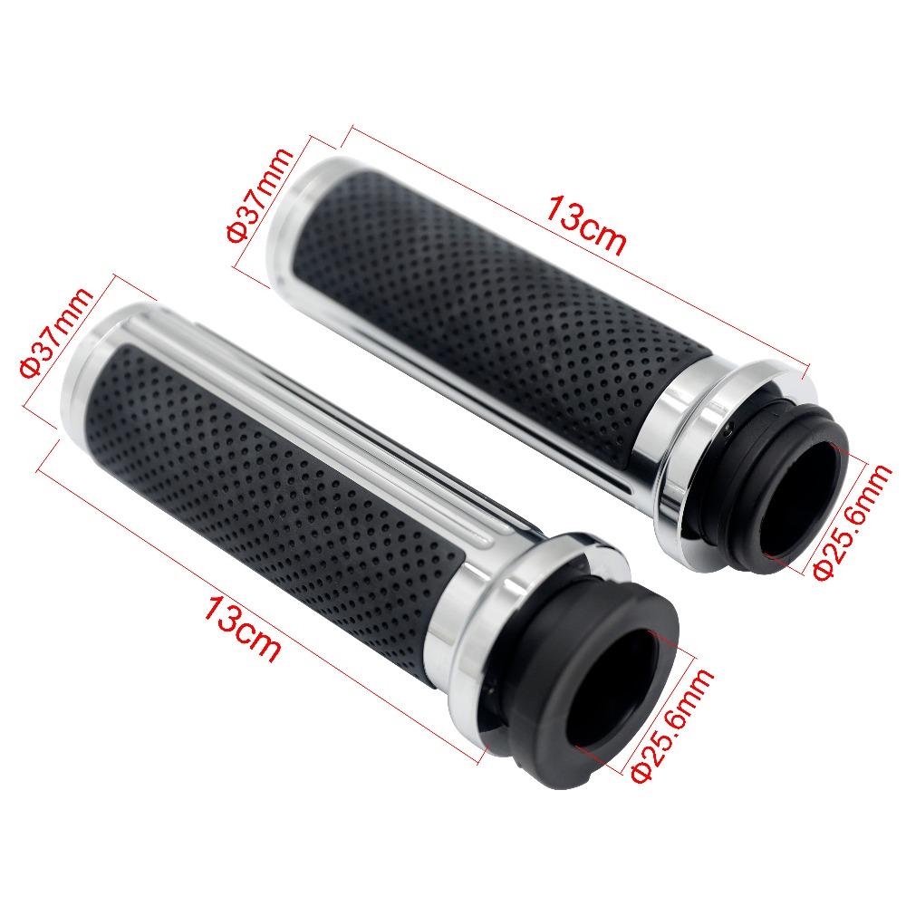 Motorcycle Part Skull 25MM Electronic Throttle Hand Grip for Harley Touring 2008-2025,Softail 2016-2025