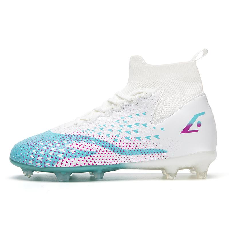Professional Soccer Shoes Men Anti-slip Lightweight Football Boots Men Grass Training Long Stud Breathable Sports Shoes Men