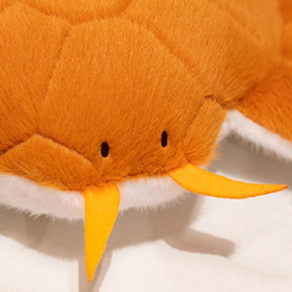 Simulation Crab Plush Toy Fluffy Sea Animal Doll Sleeping Pillow Crab Plush Doll Christmas Toy