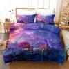 Пододеяльник с рисунком маслом и принтом «Звездная ночь» из микрофибры, пододеяльник размера Queen/King/Full/Twin для детей, женщин и мальчиков