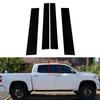4Pcs Pillar Posts Window Molding Cover Trim Sticker for Toyota Tundra Crew Max Cab/Double Cab 2007-2020 Car Accessories
