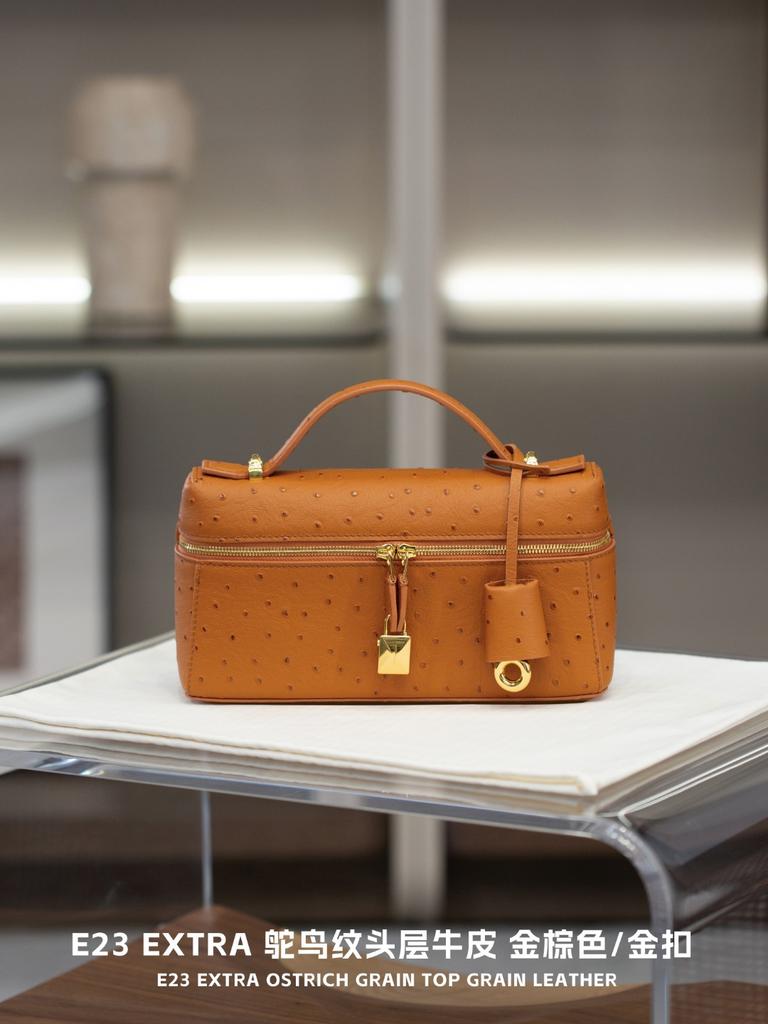 Ning LP23 Extra Rabbit Hair Top Layer Cowhide Button Square Lock Casual Single Shoulder Crossbody Womens Bag