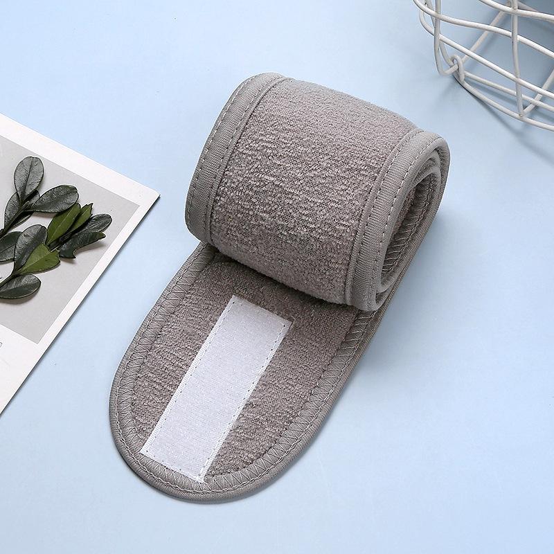 Adjustable Head Band Women Spa Wide Hairband Yoga Bath Shower Makeup Wash Face Cosmetic Headband Soft Toweling Hair Accessories