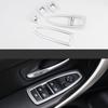 Car Styling Window Glass Lift Button Decorative Frame for BMW 3/4 Series 3GT F30 F31 F32 F33 F34 F36 Interior