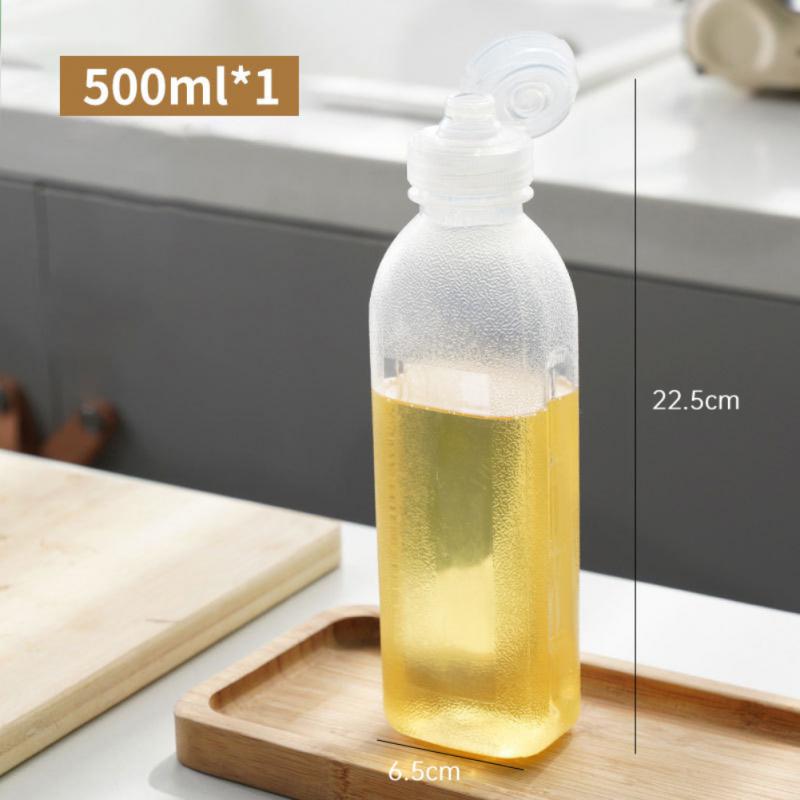 Kitchen Oil Spray Bottle Condiment Squeeze Bottles Salad Sauce Storage Device Multipurpose Kitchen Cooking Baking Tools