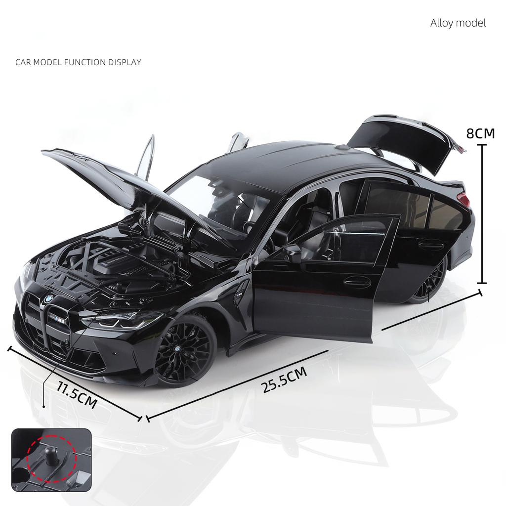 AAAOJ1 НОВЫЙ 1:18 BMW M3 CS LCI G80 Mpower Суперкар Литые Автомобили Литые Модели и Игрушечные Транспортные Средства Модель Автомобиля Модель Автомобиля в Масштабе Миниатюрная Для Детей