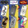 Чехол для телефона с нотой скрипичного ключа для iPhone 15 Pro Max 11 12 13 14 16 Pro Max Mini XR 16e 15 16 Plus Защитный корпус