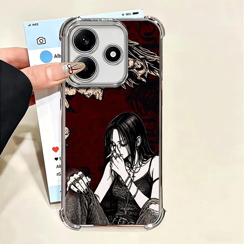 Мягкий чехол для телефона с аниме NaNa Osaki для Xiaomi Poco X7 X8 Pro Max X6 X5 X3 F8 Ultra F7 M8 M7 M5S Redmi 15C 15A 15 14C 13C 12C 13 12