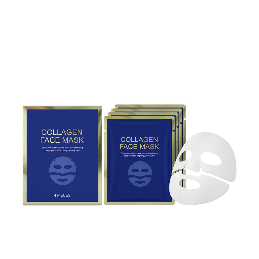 Collagen Moisturizing Mask Refreshing and Easy to Absorb Brightening Skin Color Hydrating Tablets Portable Facial Skin Care
