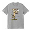 Willy Coyote Road Runner Cartoon Print T Shirt For Soft Cotton Vintage Stretched Versatile Slightly Graphic Streetwear