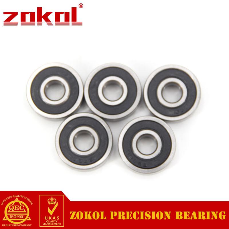 ZOKOL 10/200PCS Small Deep Groove Ball Bearing 603ZZ 604zz 605ZZ 606zz 607ZZ 608ZZ 609ZZ 604-24S 605-2RS 606RS 608-2RS 609RS