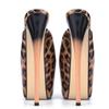 Sexy Leopard Summer Shoes Women's Slippers Extreme 19cm High Heels Sandals Slides Platform Mules Shoes Lady Large Size 45 50