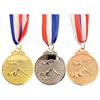 Zinc Alloy Swimming Competition Medal Neck Ribbon Sports Award Winner Round Medal  Training Awards