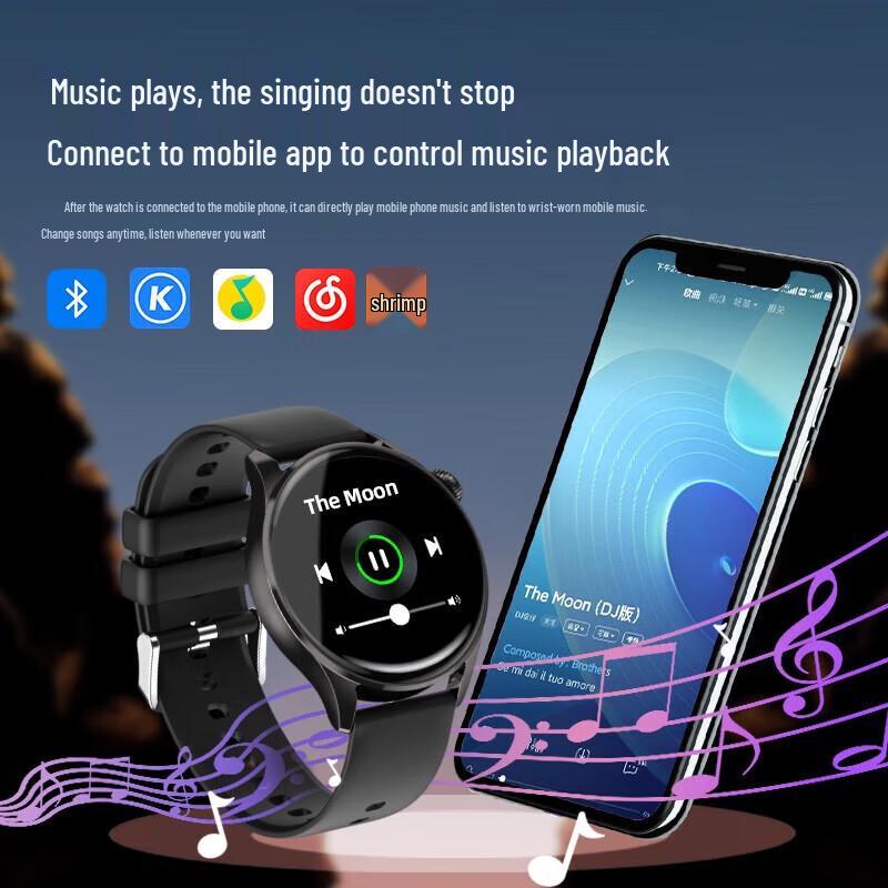 Умные часы Watch8: Новый многофункциональный Bluetooth, водонепроницаемый, NFC-оплата, спорт, музыка T05.