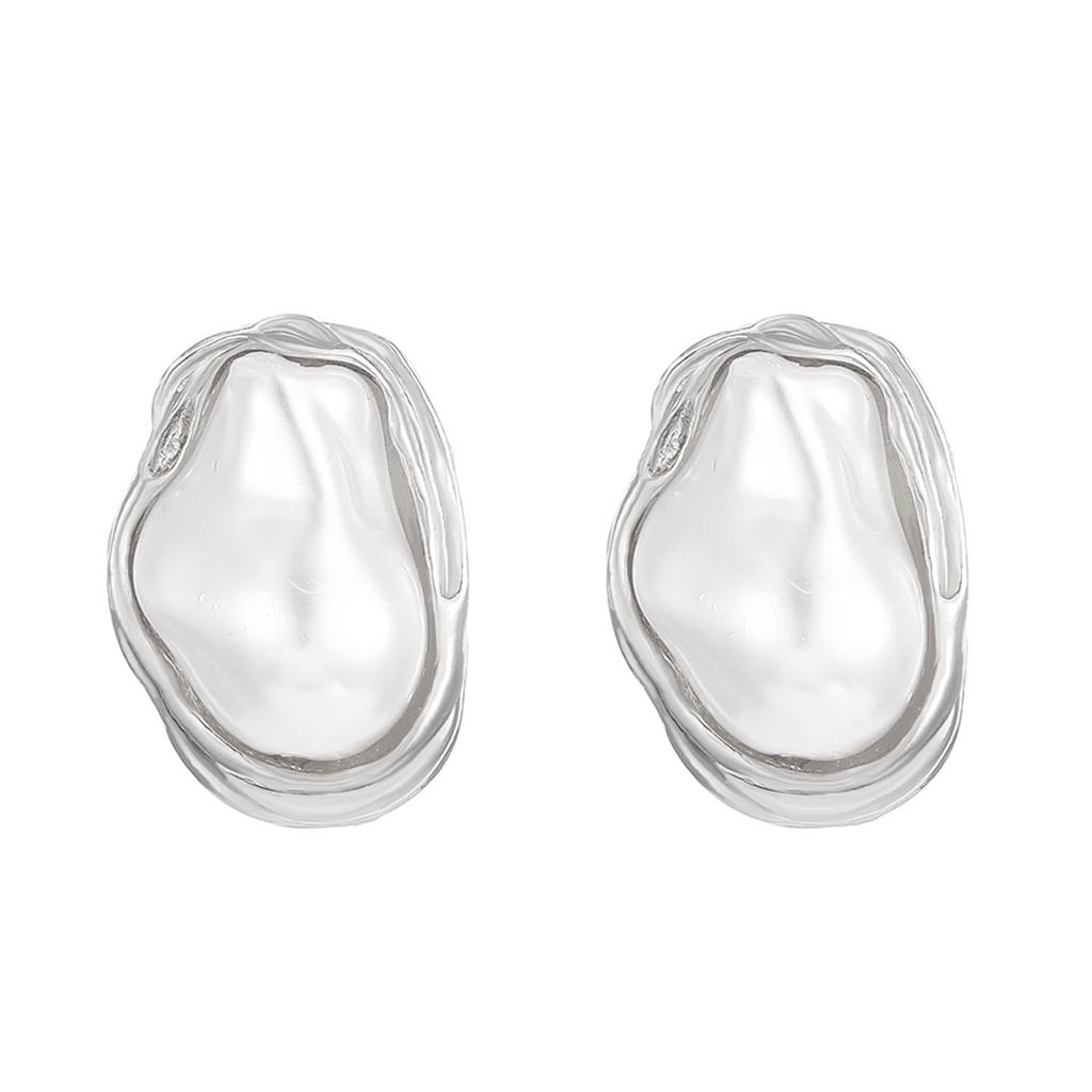 Преувеличенные Неправильные Барочные Цирконы Ожерелье Браслеты Кольца Серьги для Женщин Массивные Круглые Открытые Кольца Браслет Набор Цирконов