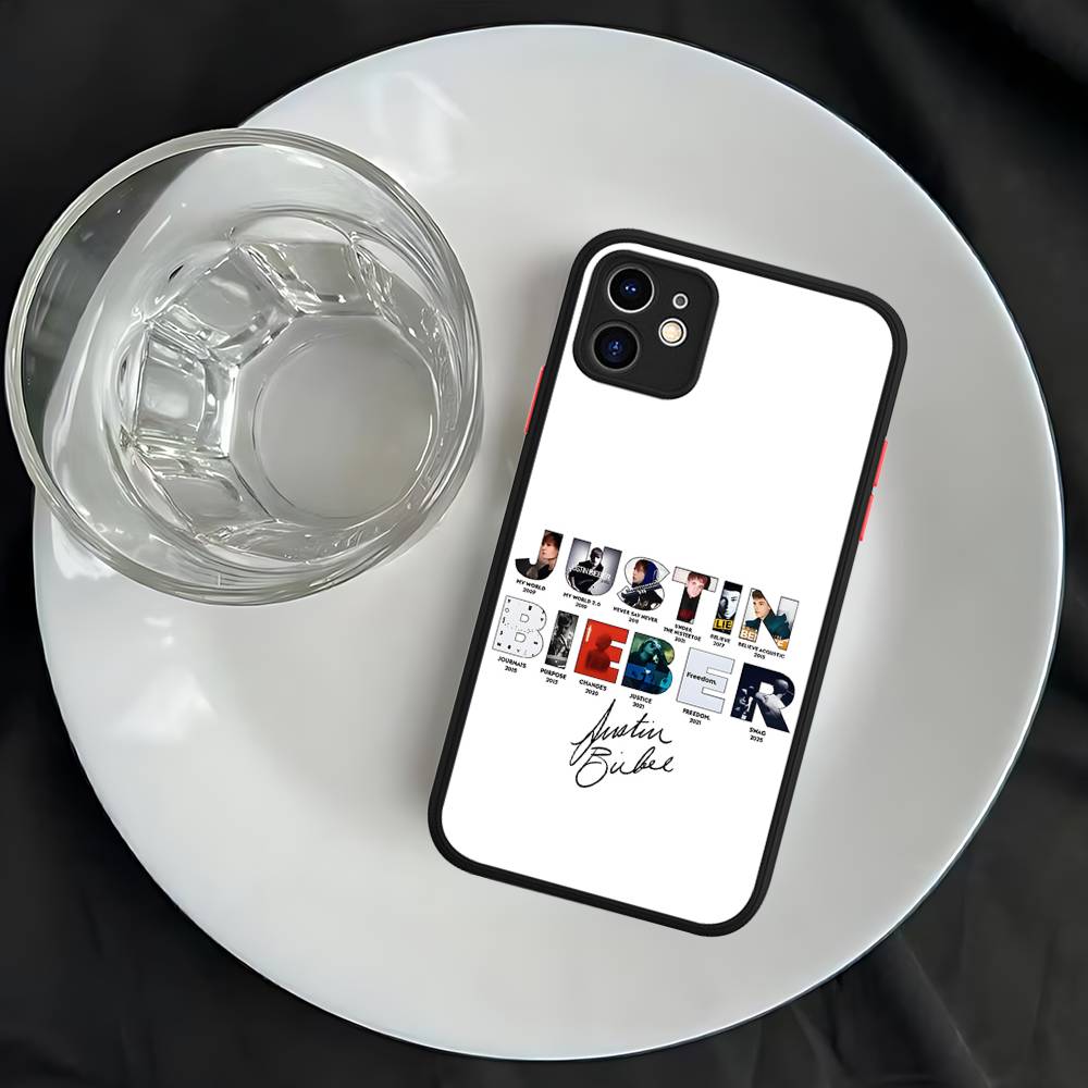 Чехол для телефона певца J-Justin B-Bieber Для IPhone 16 Pro Max Чехол 11 12 13 14 15 Pro Plus X XS MAX Чехол Матовый Чехол