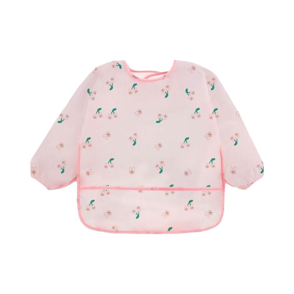 Waterproof Baby Bibs Adjustable Neckline Kids Art Smock New Full Sleeve Bibs Baby Feeding