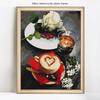 5D DIY Embroidery Sale Diamond Mosaic Cross Stitch Coffee Diamond Painting Full Round
