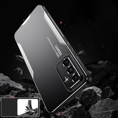 Чехол для Samsung Galaxy A55 5G из алюминиевого сплава + ТПУ + ПК, защитная крышка для телефона
