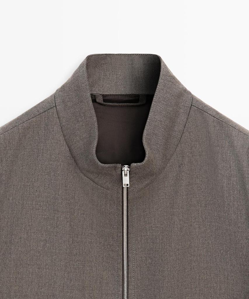 Шерстяная куртка Massimo Dutti