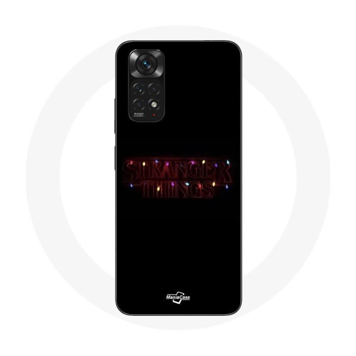 Чехол для Xiaomi Redmi Note 11 4G Плакат «Очень странные дела» с логотипом «Счастливого Рождества»