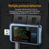 USB Мобильное Зарядное устройство постоянного тока с Вольтметром и Амперметром для Быстрой Зарядки и Тестирования Мощности - FNIRSI-FNB48P