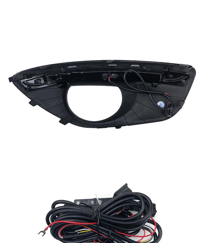 Светодиодные противотуманные фары и дневные ходовые огни Hyundai Santa Fe 10-12 для модификации New Shengda