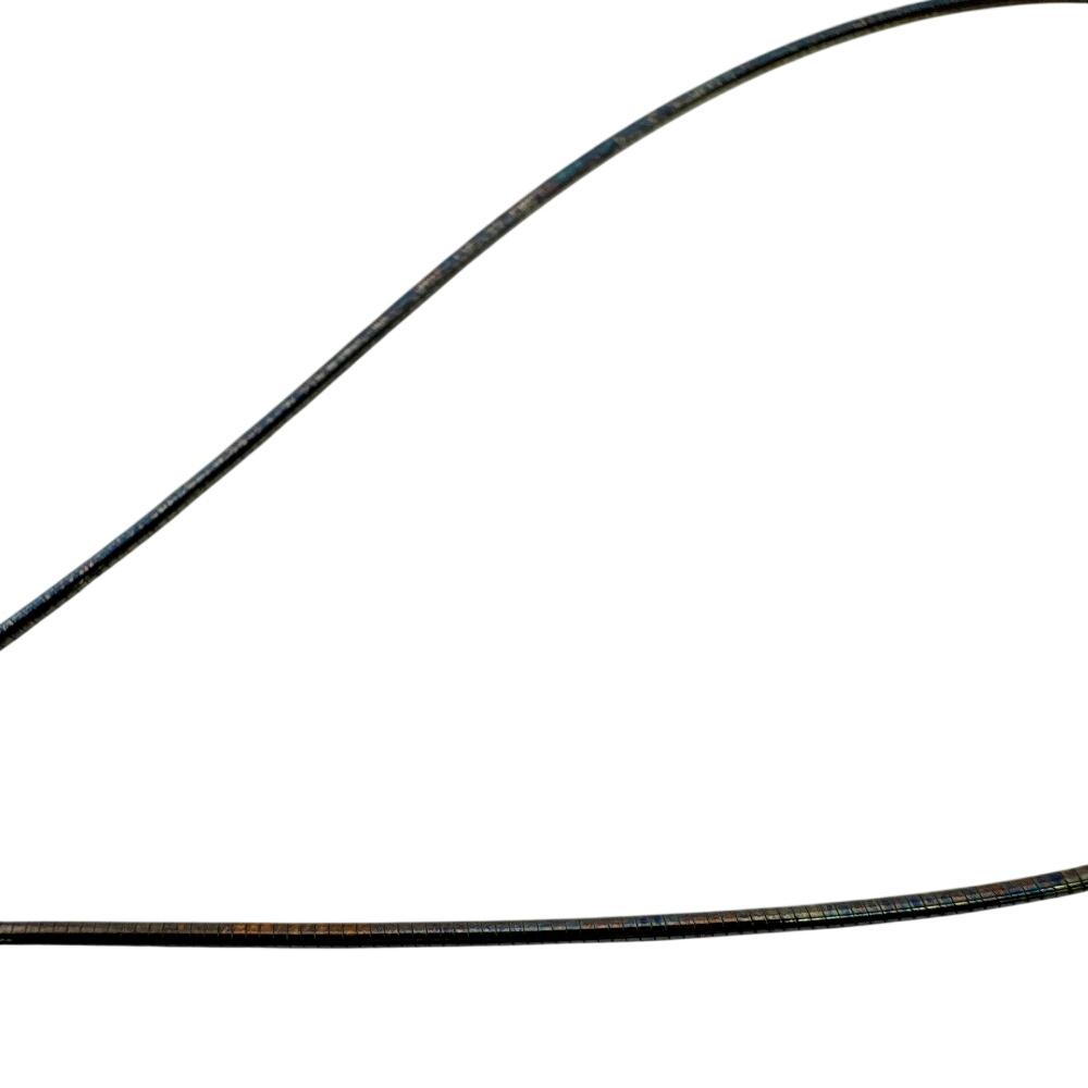 HERMES Pop H Dragee metal Pop ash Necklace pink metal Used
