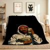 Money Man Flannel Blanket Throw Blanket Soft Warm Sofa Bed Camping Home Decor Unique Christmas Gift C9211191