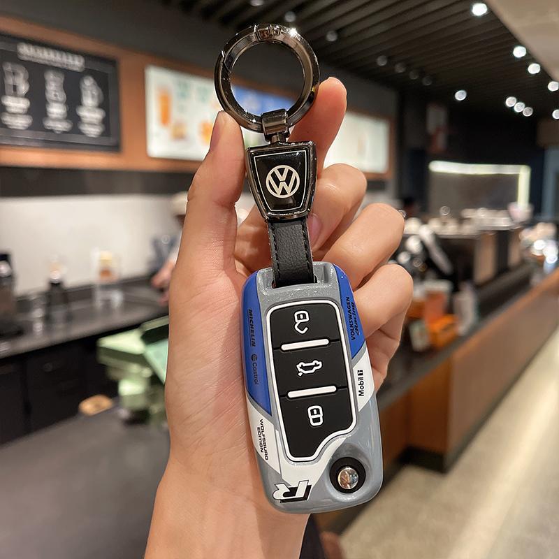 Чехол-брелок для ключа автомобиля в стиле VOLKSWAGEN VW Для VW Volkseagen Passat B8 Magotan Для Skoda Superb A7 Kodiaq Seat