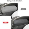 Car Center Console Box Armrest Cover PU Leather Pad For Toyota Corolla -