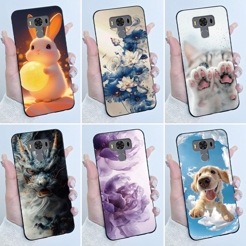 Чехол для Asus ZenFone 3 Max ZC553KL X00DD X00DDA X00DDB 5.5" Чехол Роскошный Дракон Милый Крутой Для Мальчиков Девочек Мягкий Силикон Задняя Крышка