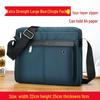Men's Waterproof Oxford Cloth Crossbody Shoulder Bag - Large Capacity Canvas Messenger Backpack