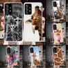 Милый мультяшный жираф, животное, мягкий чехол для телефона Samsung Galaxy S22 S23 S24 S25 Edge S26 Ultra S20 FE S21 Plus + Fundas Coque Gal