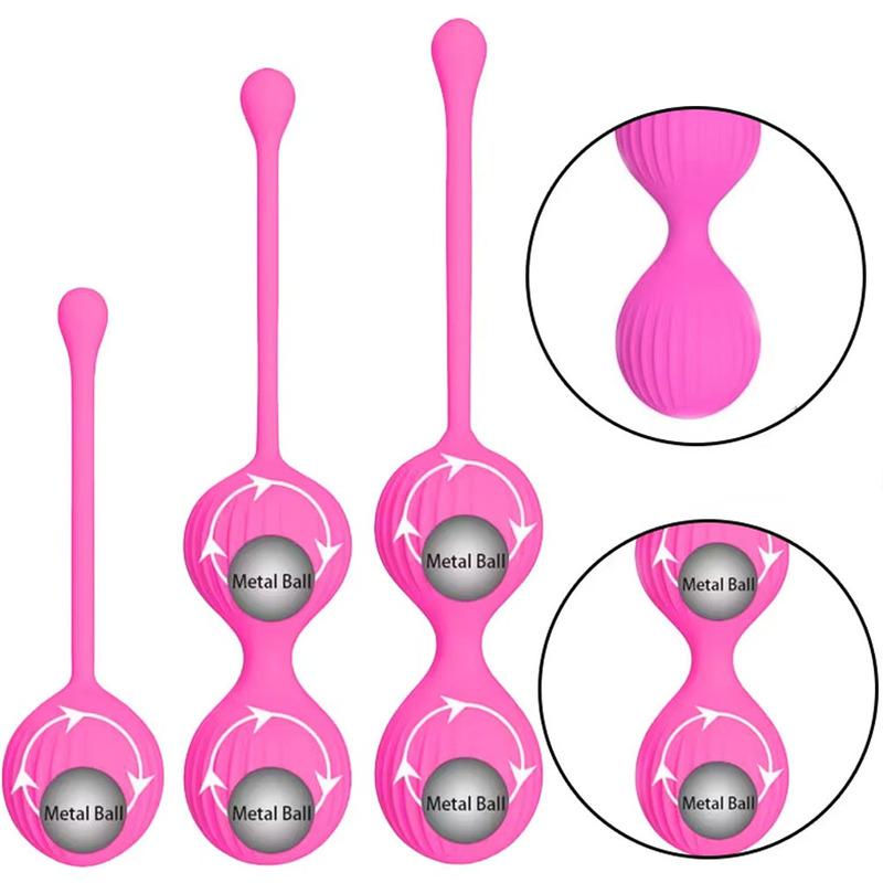 Silicone Smart Ball Kegel Ball Ben Wa Ball Vagina Tighten Exercise Machine Vaginal Geisha Ball Sex Toys for Women